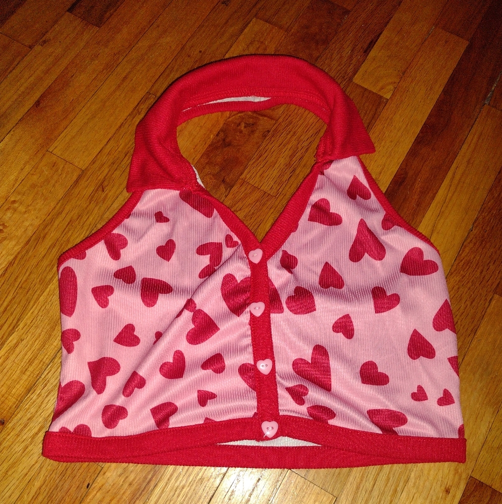 Heart Halter Top